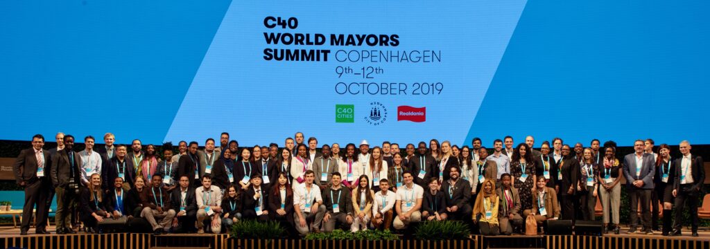 C40 World Mayors Summit, Copenhagen 9th-12th October 2019.