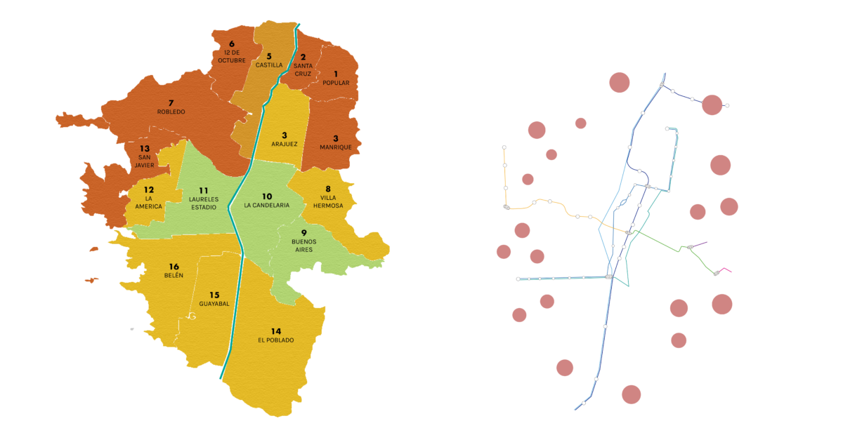 Map of Columbia.